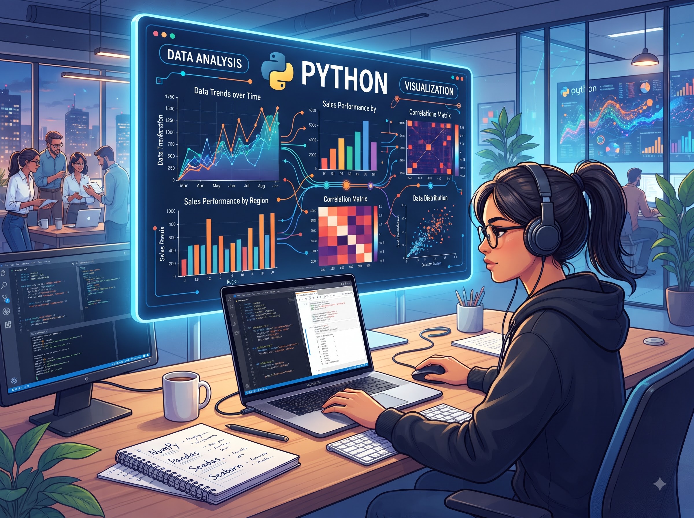 Data Analysis and Visualization using Python(English)